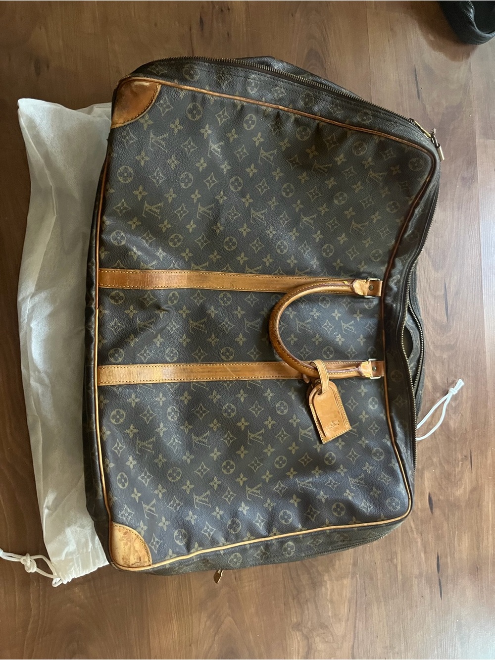 Louis Vuitton Brown Monogram Travel Bag Sirius 60